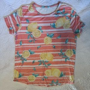 Lemon summer top